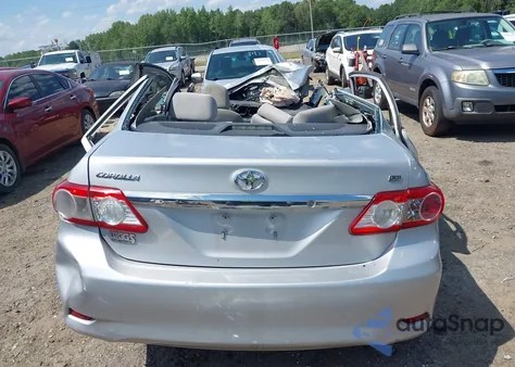 2012 Toyota Corolla Le z USA, uszkodzony, nr VIN 2T1BU4EE4CC767319